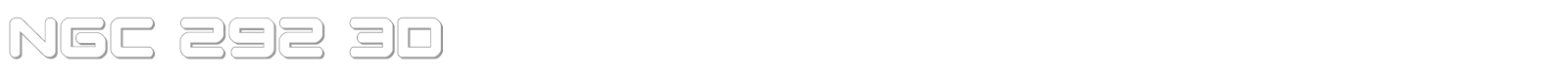 NGC 292 font preview