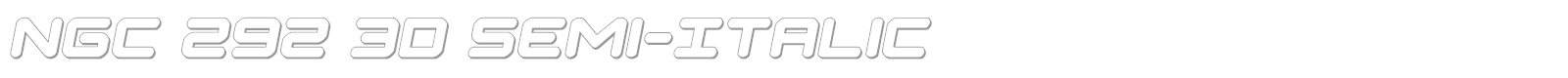 NGC 292 font preview