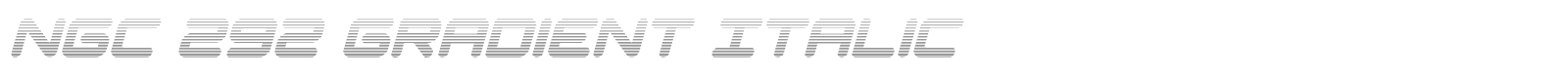 NGC 292 font preview