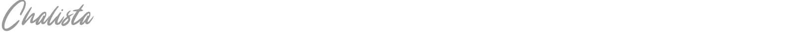 Chalista font preview