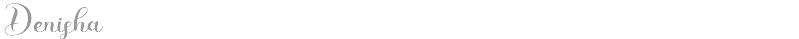 Denisha font preview