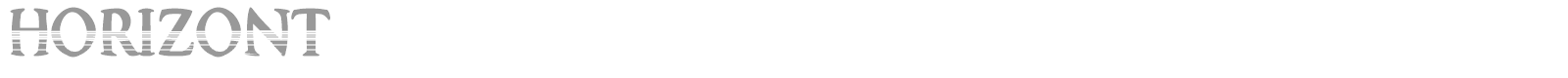 Horizont font preview