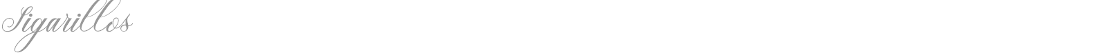 Sigarillos font preview