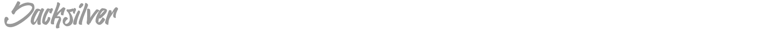 Jacksilver font preview