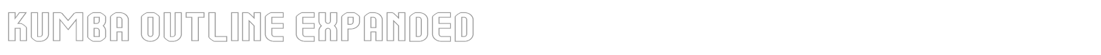 Kumba font preview