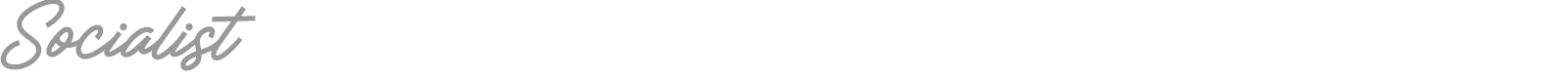 Socialist font preview