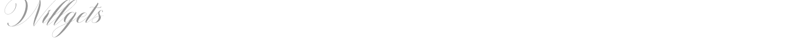 Willgets font preview