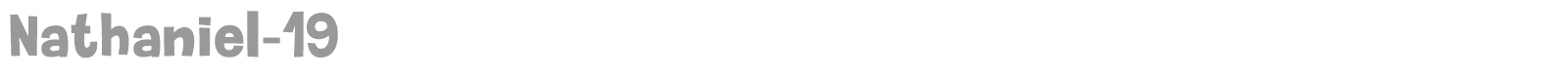 Nathaniel-19 font preview