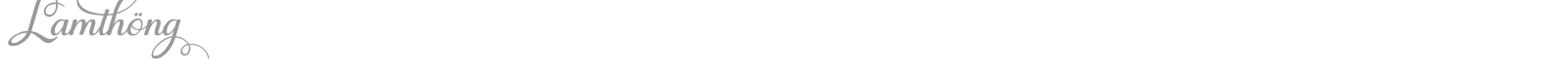 Lamthong font preview