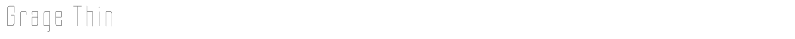 Grage font preview