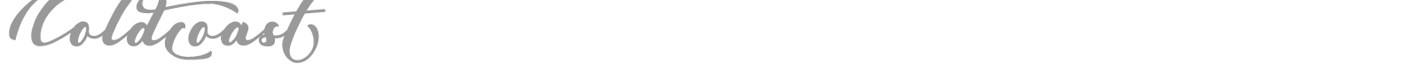 Coldcoast font preview