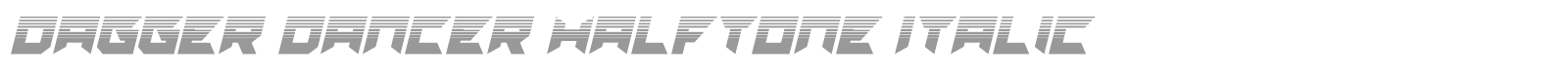Dagger Dancer font preview