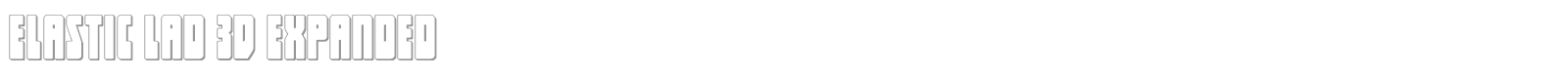 Elastic Lad font preview