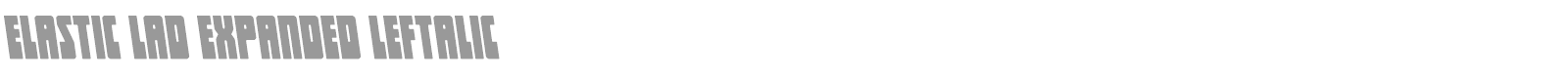 Elastic Lad font preview