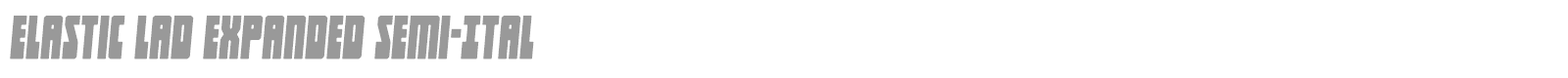 Elastic Lad font preview