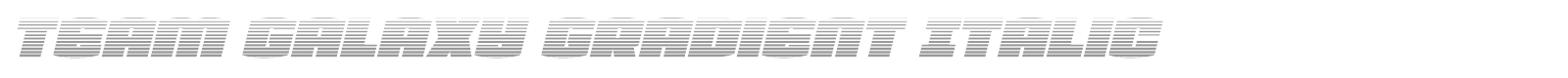 Team Galaxy font preview