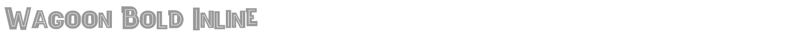 Wagoon font preview