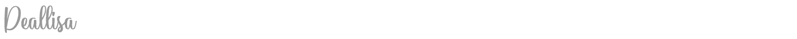 Deallisa font preview