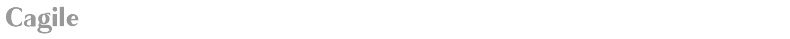 Cagile font preview