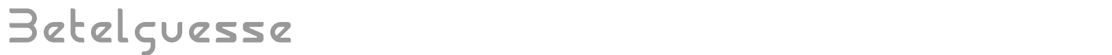 Betelguesse font preview