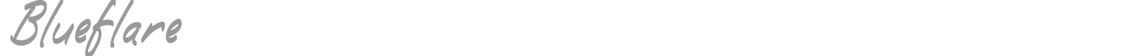 Blueflare font preview