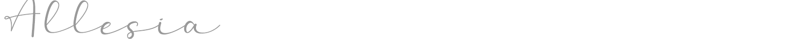Allesia font preview