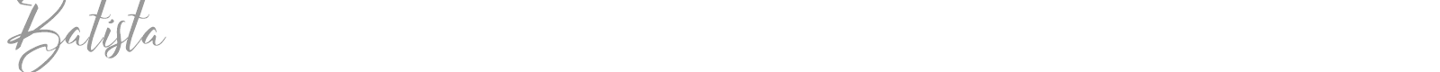 Batista font preview