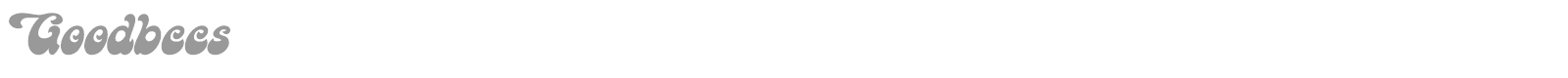 Goodbees font preview