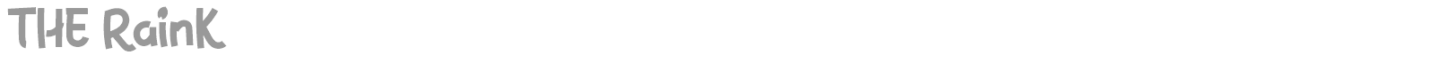 The RainK font preview
