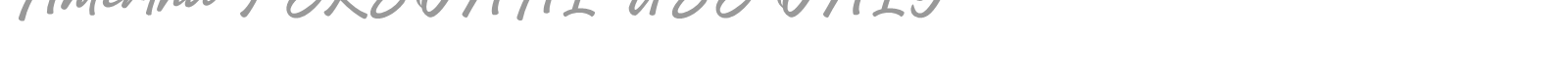 Amertha font preview
