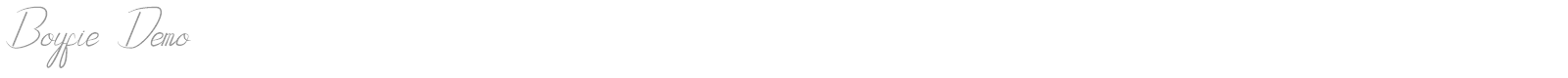 Boyfie font preview