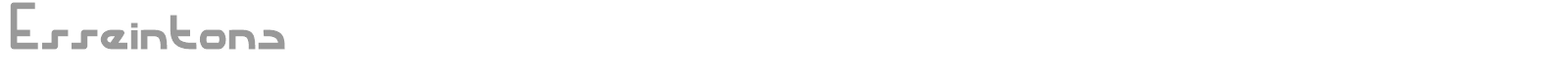Esseintona font preview