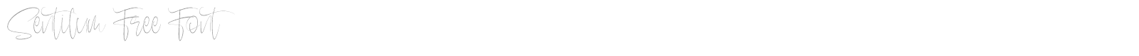 Sentilum font preview