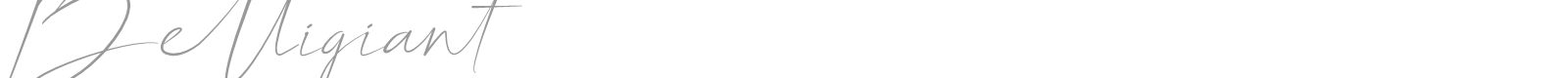 Belligiant font preview