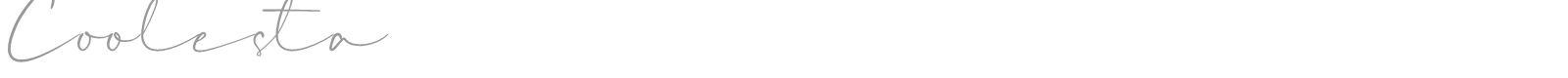 Coolesta font preview