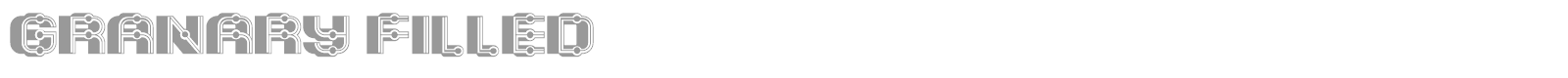 Granary font preview