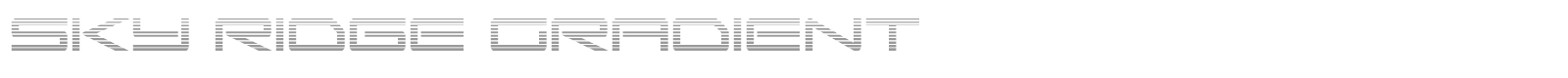 Sky Ridge font preview