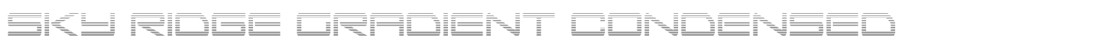 Sky Ridge font preview