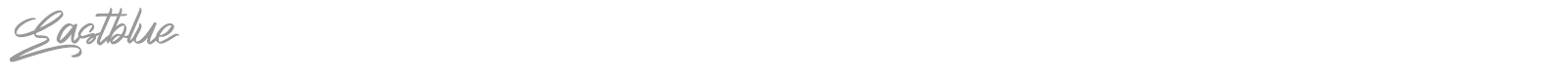 Eastblue font preview
