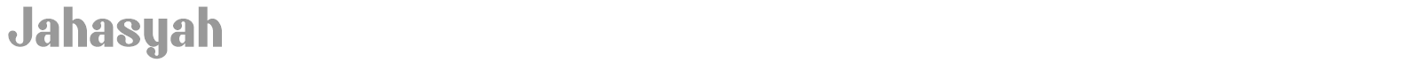 Jahasyah font preview
