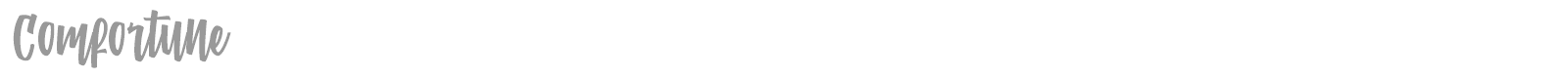 Comfortune font preview