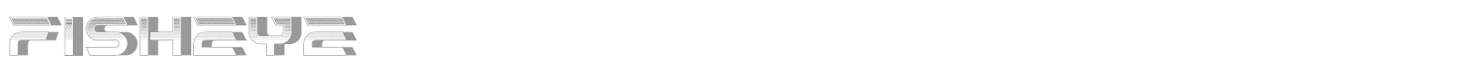 Fisheye font preview