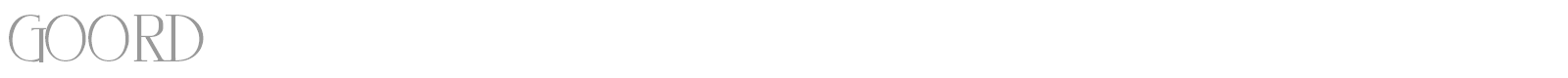 Goord font preview