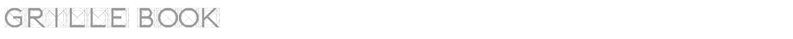 Grille font preview