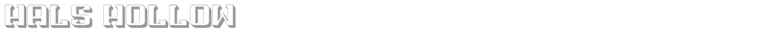 Hals font preview