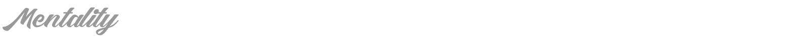Mentality font preview