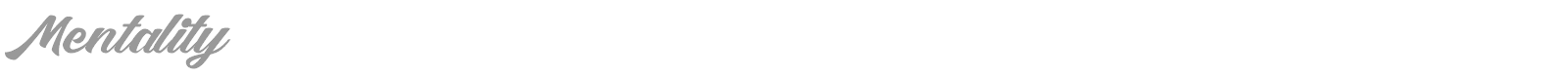 Mentality font preview