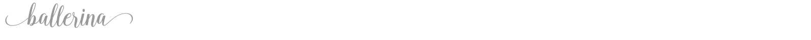 Ballerina font preview