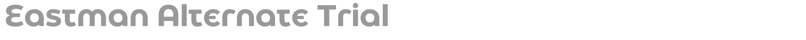 Eastman Alternate font preview