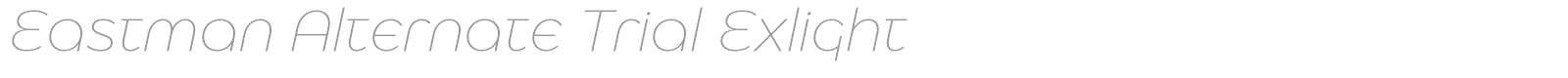 Eastman Alternate font preview